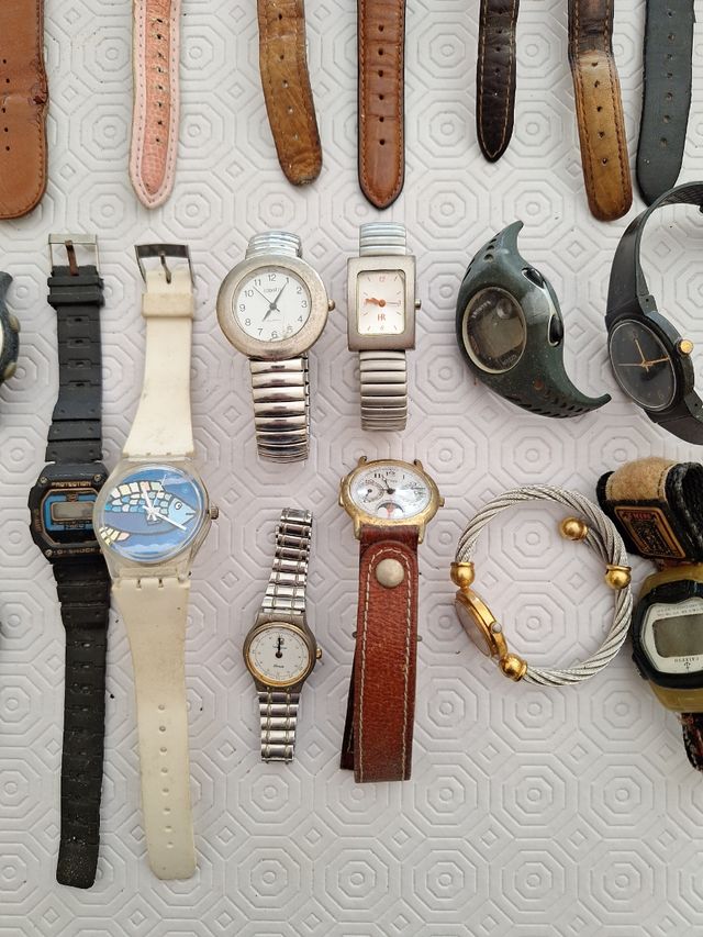 Lote 34 relojes vintage