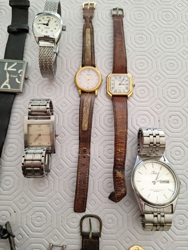 Lote 34 relojes vintage