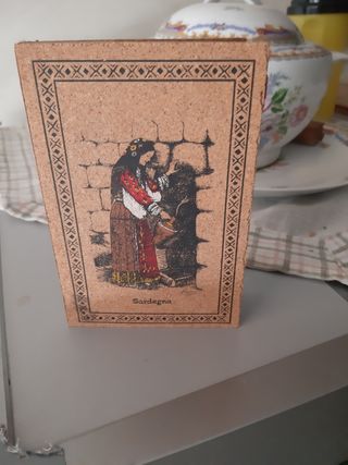 Quaderno Sardegna con fogli in sughero