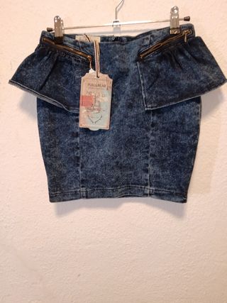 Minifalda vaquera Pull&Bear