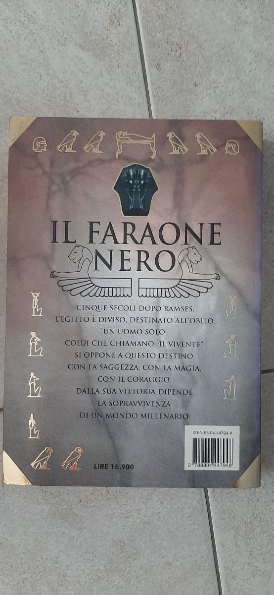Il Faraone Nero (Italian Edition)