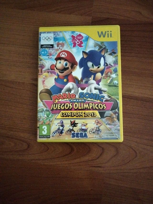 Wii Mario & Sonic Juegos Olímpicos Londres 2012