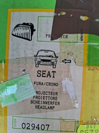 SEAT FURA CRONO faro izquierdo h4