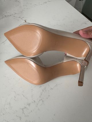 Tacones beige - Fiesta