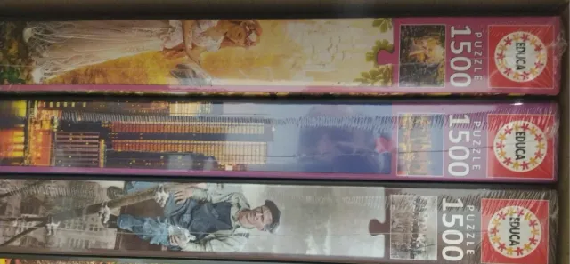 Pack 3 puzles de 1500