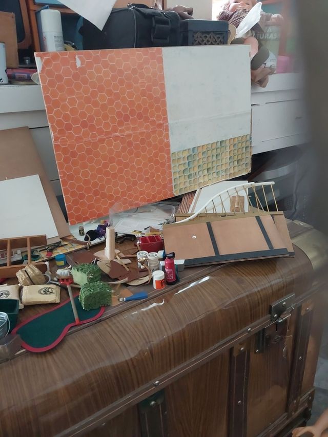 Piezas de establo en miniatura  