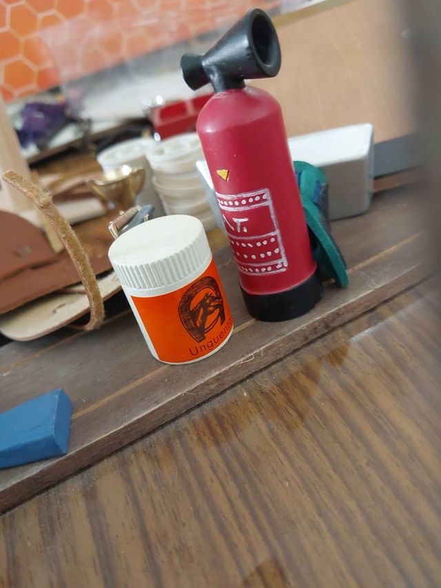 Piezas de establo en miniatura  