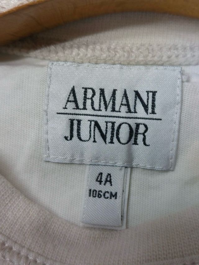 Camiseta Armani Junior gris
