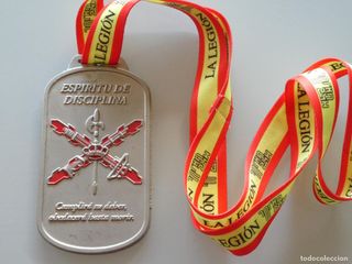 MEDALLA MEDALLÓN DEPORTIVO MILITAR. CARRERA 101KM