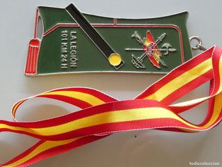 MEDALLA MEDALLÓN DEPORTIVO MILITAR. CARRERA 101KM