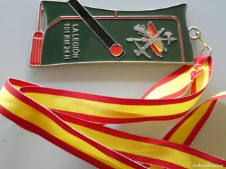 MEDALLA MEDALLÓN DEPORTIVO MILITAR. CARRERA 101KM