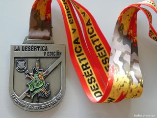 MEDALLA MEDALLÓN DEPORTIVO MILITAR. CARRERA DESÉRT