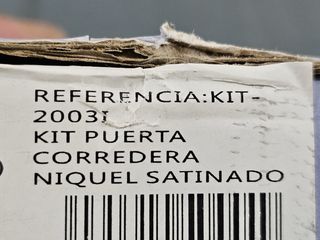 Kit Herrayma puerta corredera con cilindro