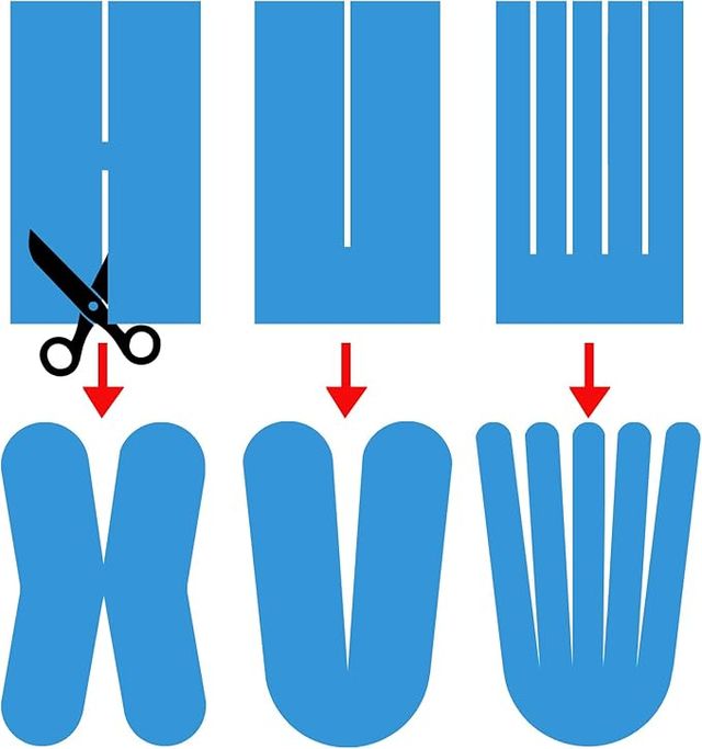 ALPIDEX Cinta Kinesiología Tape 1/3  12 Rollos