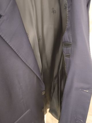 Traje  Silbon azul medio