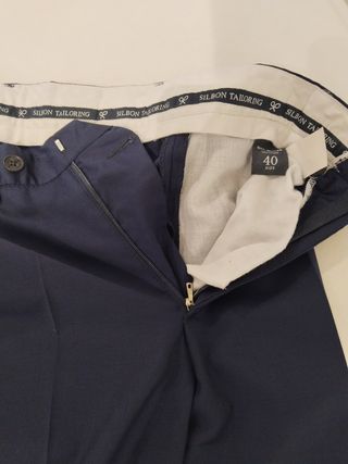 Traje  Silbon azul medio