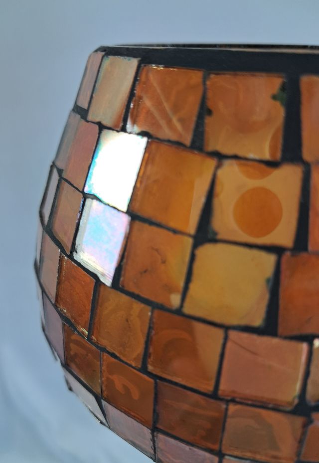 SOBREMESA VINTAGE TIFANNY - MOSAICO CRISTAL