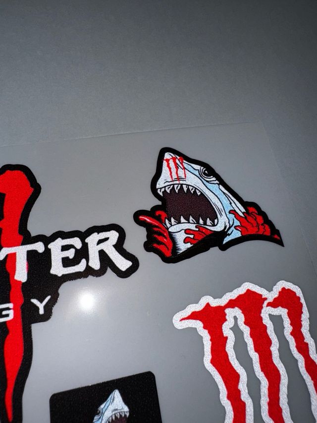 PACK PEGATINAS VINILOS MOTO MONSTER ENERGY JOKER