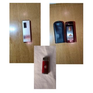 Set di 3 accendini da collezione