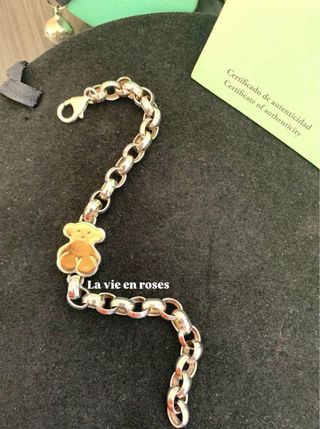 Pulsera Tous Bear oro bilaminado descatalogado. 