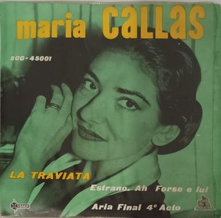 Disco Vinilo María Callas - La Traviata