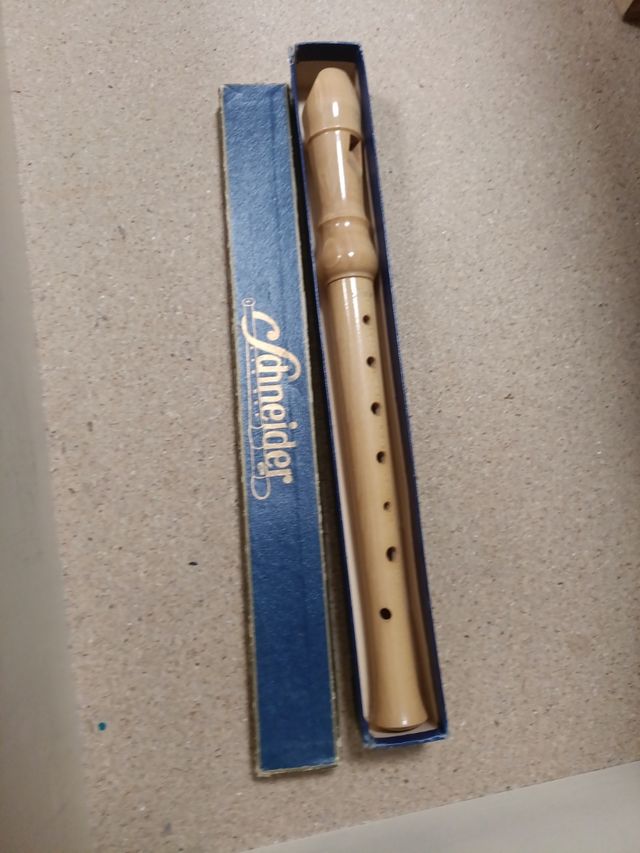 Flauta madera Schneider