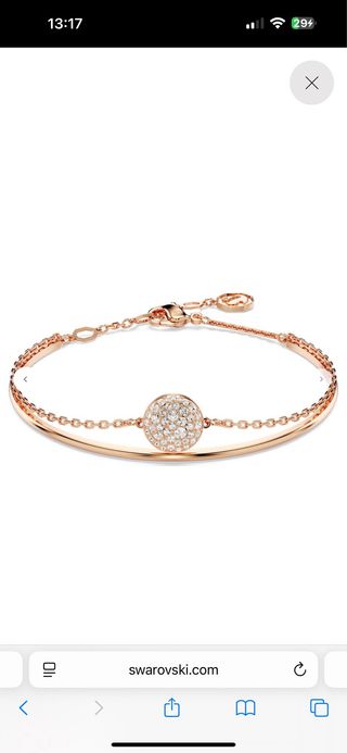Brazalete Meteor oro rosa
