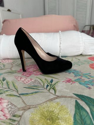 Zapatos chica terciopelo Lodi