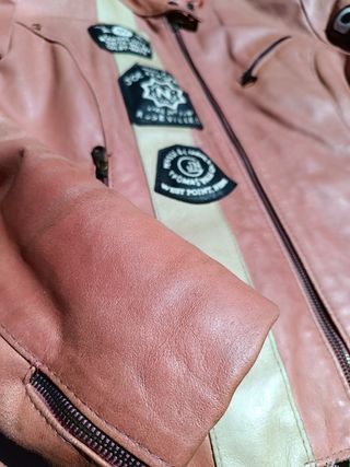 Giacca in pelle vintage