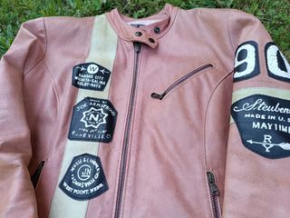 Giacca in pelle vintage