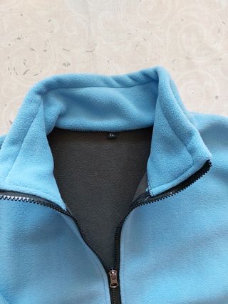 Chaleco polar azul XL