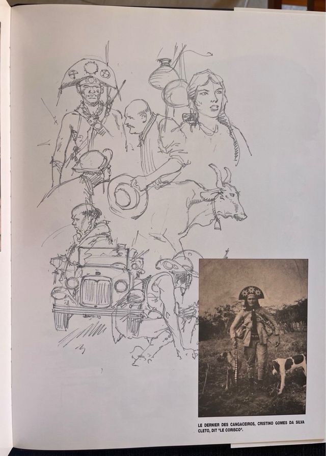 Hermann ‘Caatinga’ Tirada inicial firmada autor