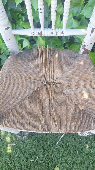 Silla enea, anea , bambú