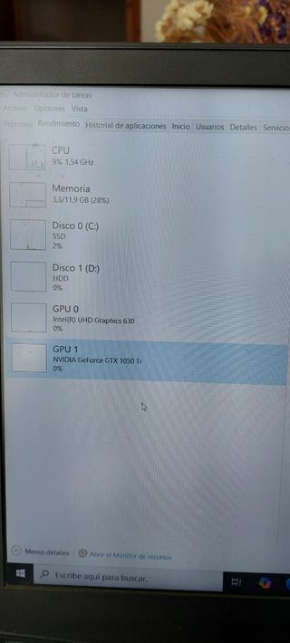 Portatil hp pavilion gaming