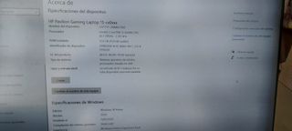 Portatil hp pavilion gaming