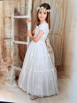 Traje de comunion niña rubio kids