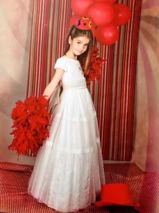 Traje de comunion niña rubio kids