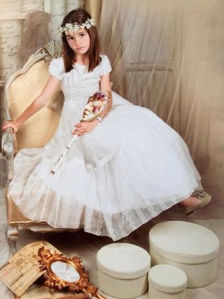 Traje de comunion niña rubio kids