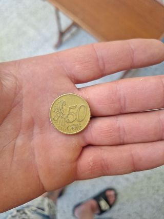 Moneda 50 céntimos Países Bajos 1999 en perfecta 