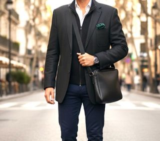 Americana de hombre Under Blue – Good Line, T 58