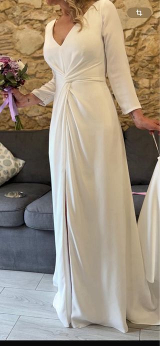 Vestido novia Aire Barcelona