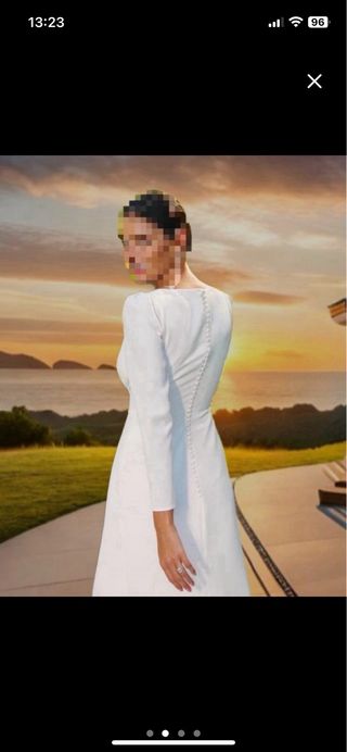 Vestido novia Aire Barcelona