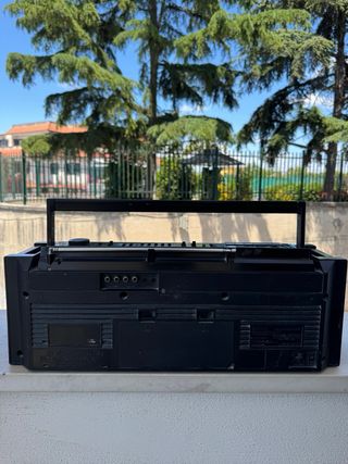 Radio boombox hitachi 3D