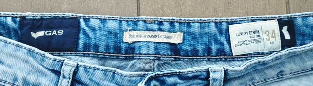 Jeans GAS Uomo Tg 34 EU - Blu