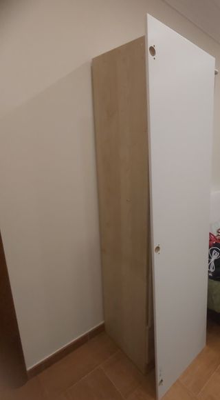 Puerta armario PAX IKEA blanca FORSAND 50 x 195 cm