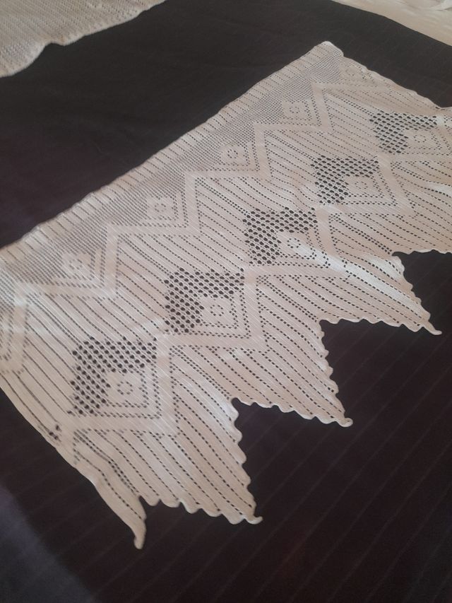 Cortinas de ganchillo - 3 piezas 
PRECIOS DISTINTO