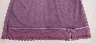 CAMISON ENCAJE SATEN MORADO ETAM