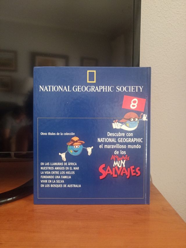 Colección 8 libros Animales Muy Salvajes
