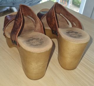 Zuecos Porronet Marrón Talla 37