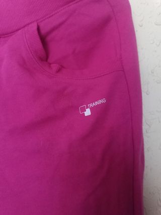 Pantalón chándal rosa S